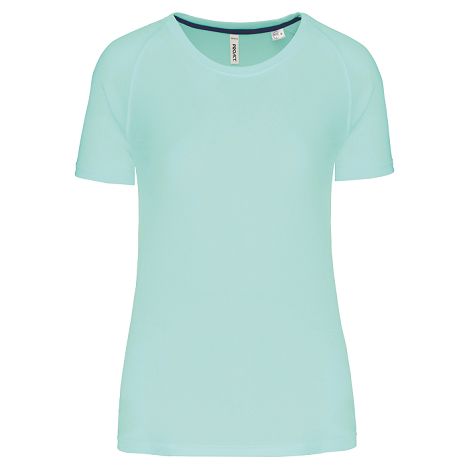  T-shirt de sport à col rond recyclé femme