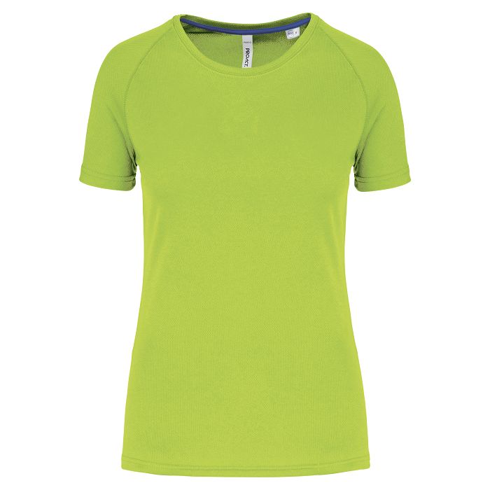  T-shirt de sport à col rond recyclé femme