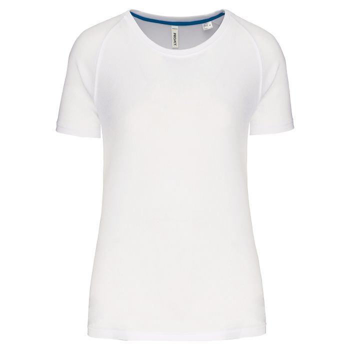  T-shirt de sport à col rond recyclé femme