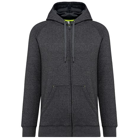  Veste zippée à capuche unisexe