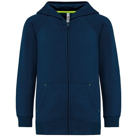  Veste zippée à capuche enfant