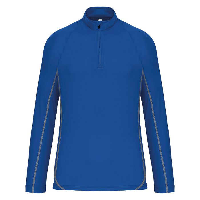  Haut de sport manches longues ¼ zip homme