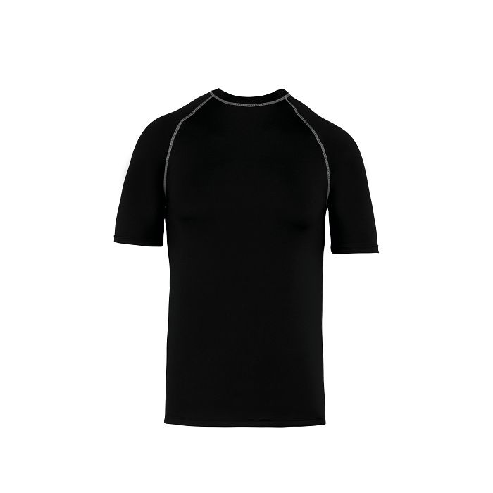  T-shirt technique à manches courtes avec protection anti-UV unise
