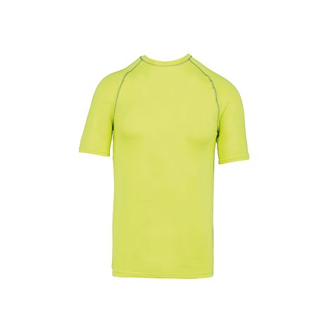  T-shirt technique à manches courtes avec protection anti-UV unise