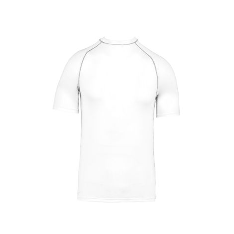  T-shirt technique à manches courtes avec protection anti-UV unise