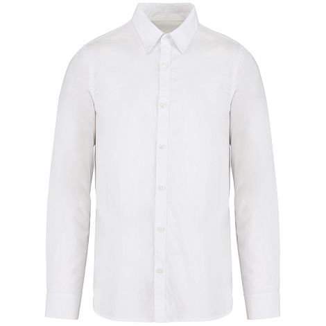  Chemise délavée en coton twill homme