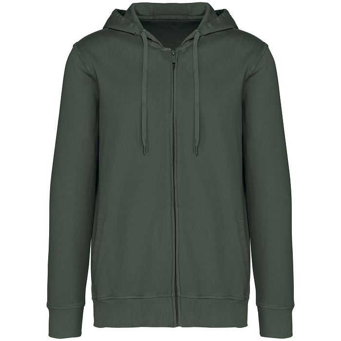  Sweat capuche zippé Terry280 unisexe