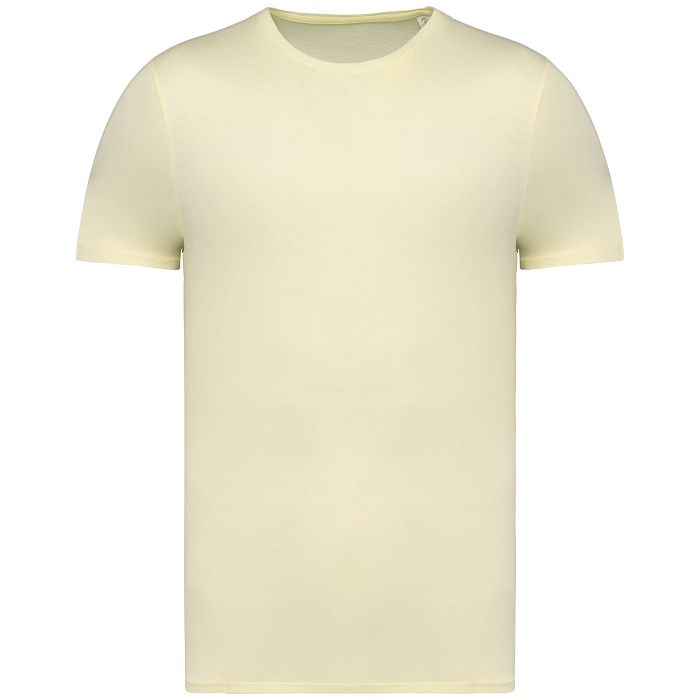  T-shirt délavé  manches courtes unisexe