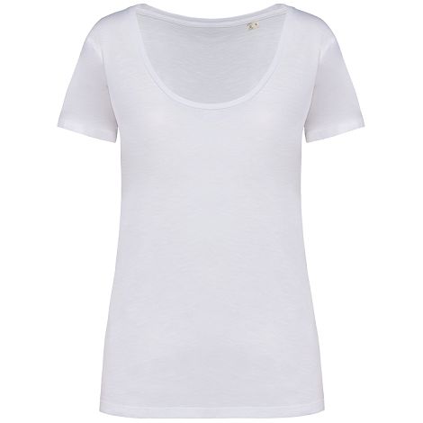  T-shirt slub femme