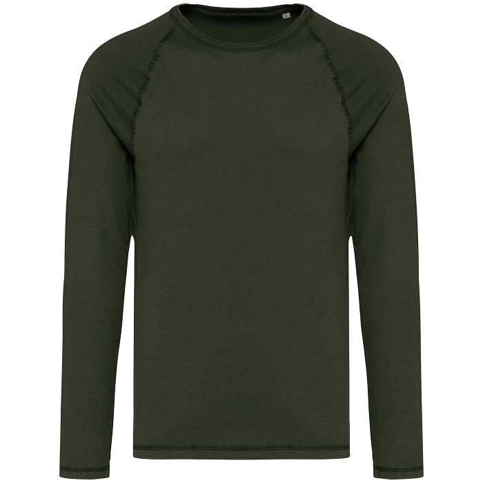  T-shirt raglan manches longues homme