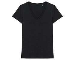 T-shirt col V femme