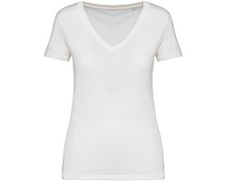 T-shirt col V femme