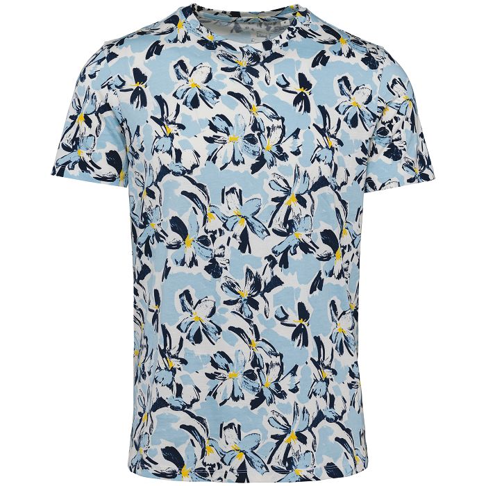  T-shirt imprimé tropical homme