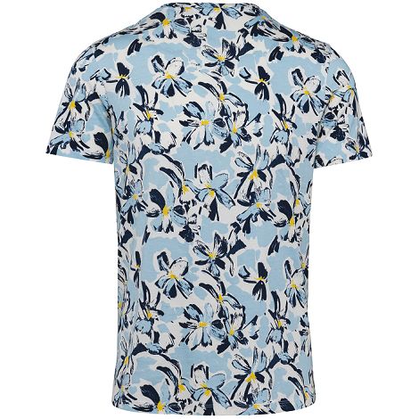  T-shirt imprimé tropical homme