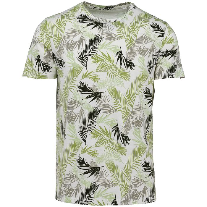  T-shirt imprimé tropical homme