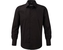 Chemise fittée homme manches longues