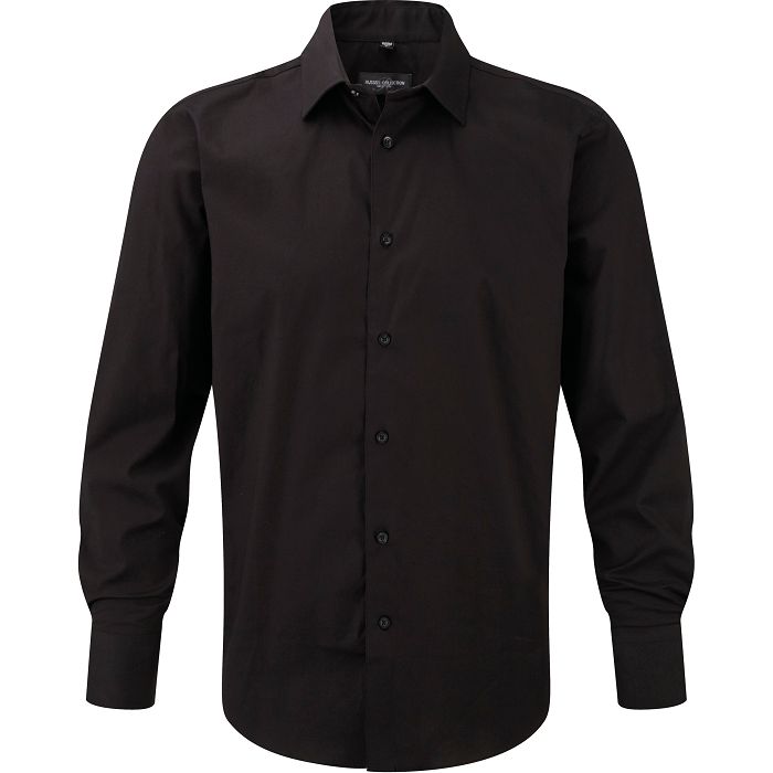  Chemise fittée homme manches longues