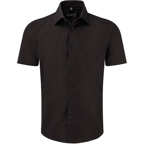  Chemise fittée homme manches courtes