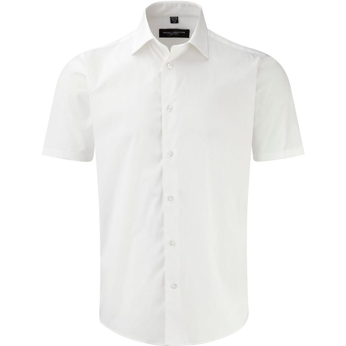  Chemise fittée homme manches courtes