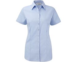 Chemise femme manche courtes à chevrons