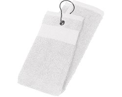 Serviette de golf - oeillet central