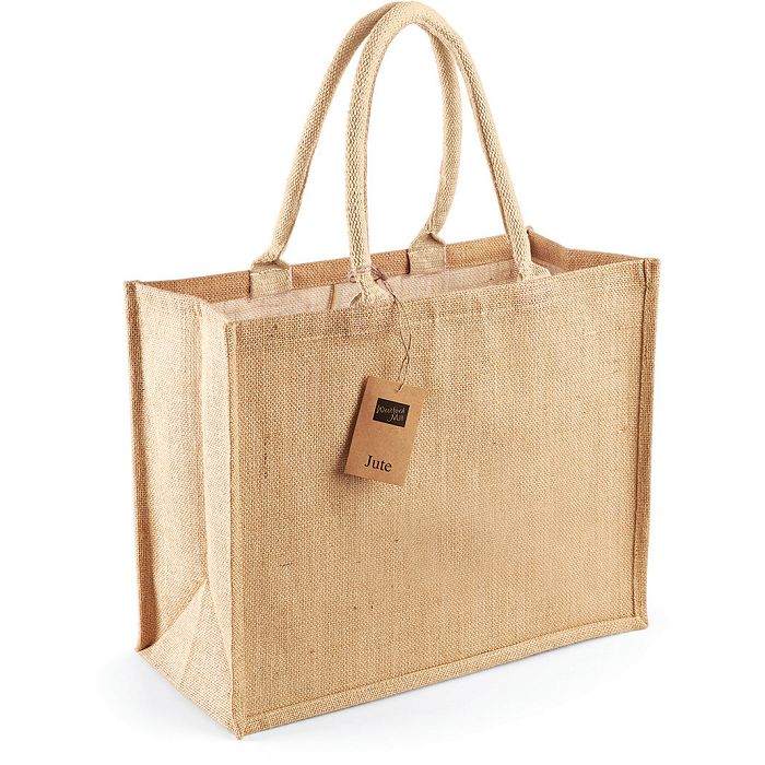  Sac shopping classique en jute