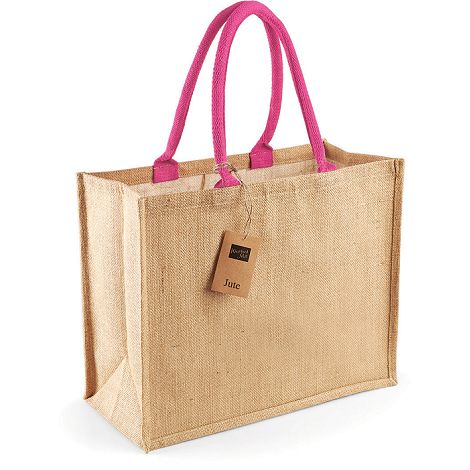  Sac shopping classique en jute