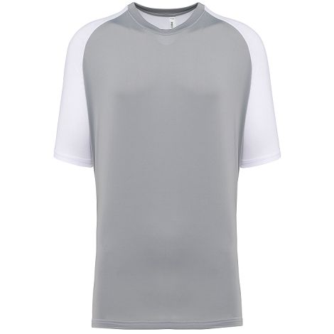  T-shirt de padel bicolore à manches raglan homme