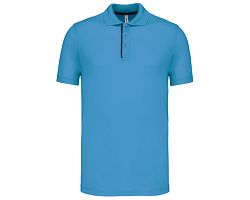 Polo maille piquée sport manches courtes