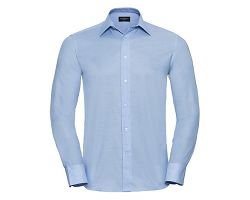 Chemise homme Oxford manches longues