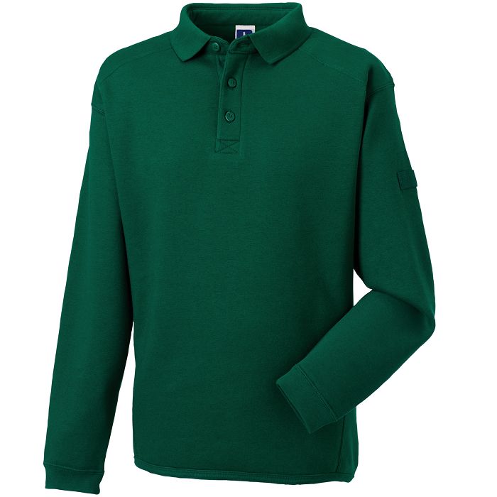  Sweat-shirt Heavy Duty col polo