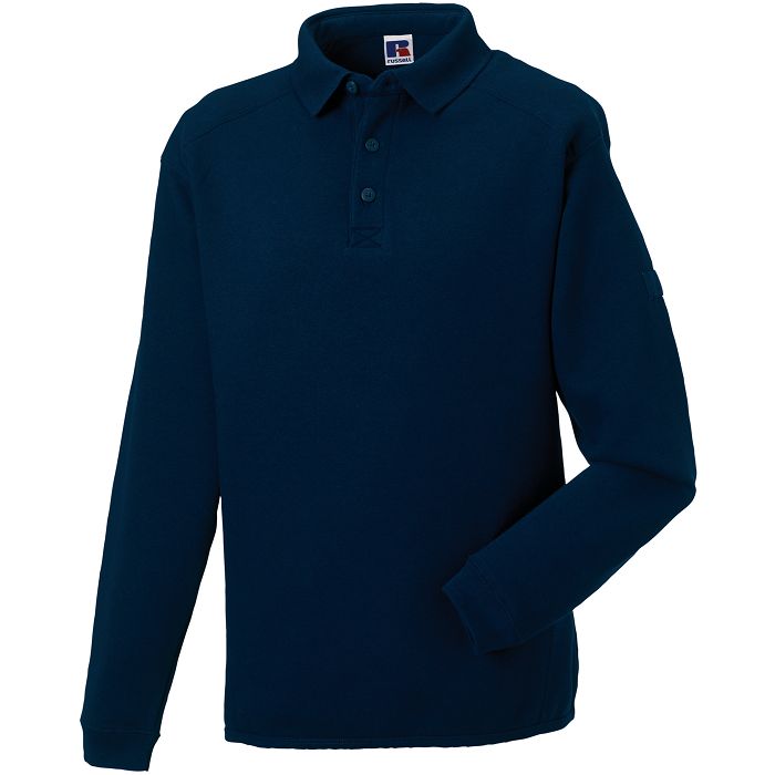  Sweat-shirt Heavy Duty col polo