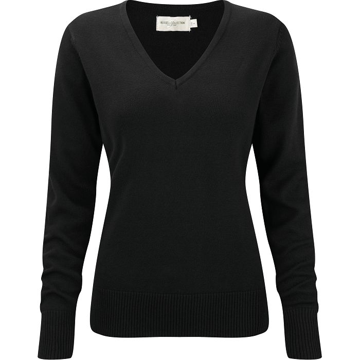  Pullover femme col v