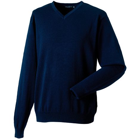  Pullover homme col v