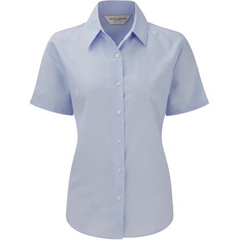  Chemise femme manches courtes Oxford