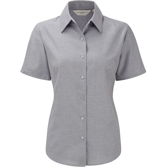  Chemise femme manches courtes Oxford