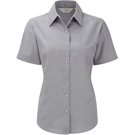  Chemise femme manches courtes Oxford