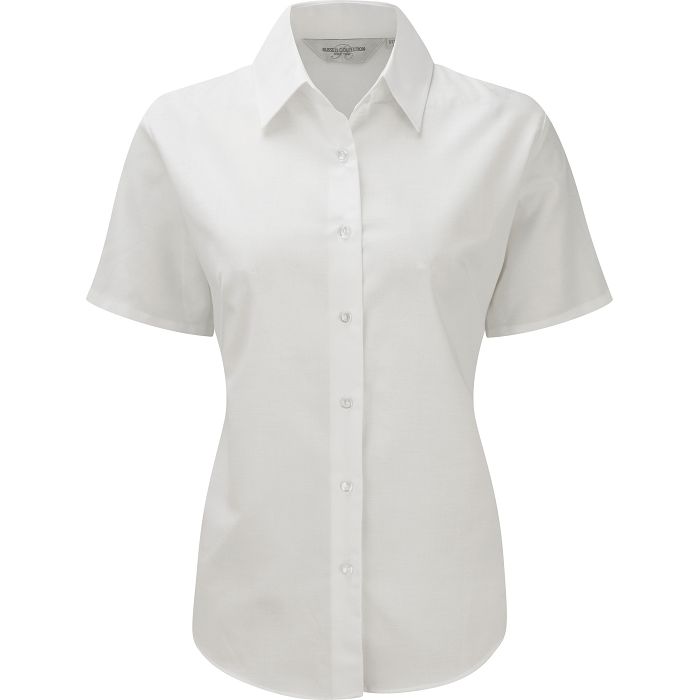  Chemise femme manches courtes Oxford