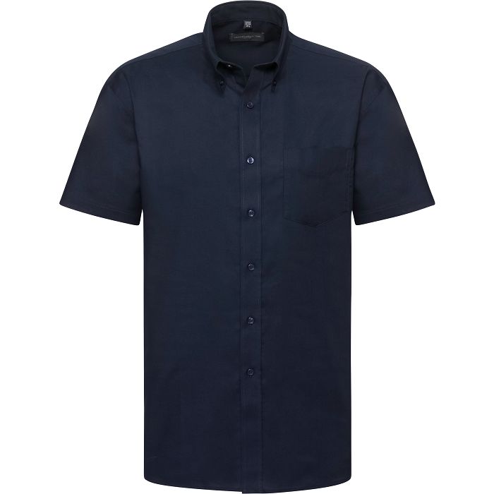  Chemise homme manches courtes Oxford