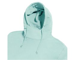 Sweat à capuche col montant Pure Organic