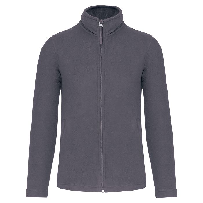  Veste micropolaire zippée homme