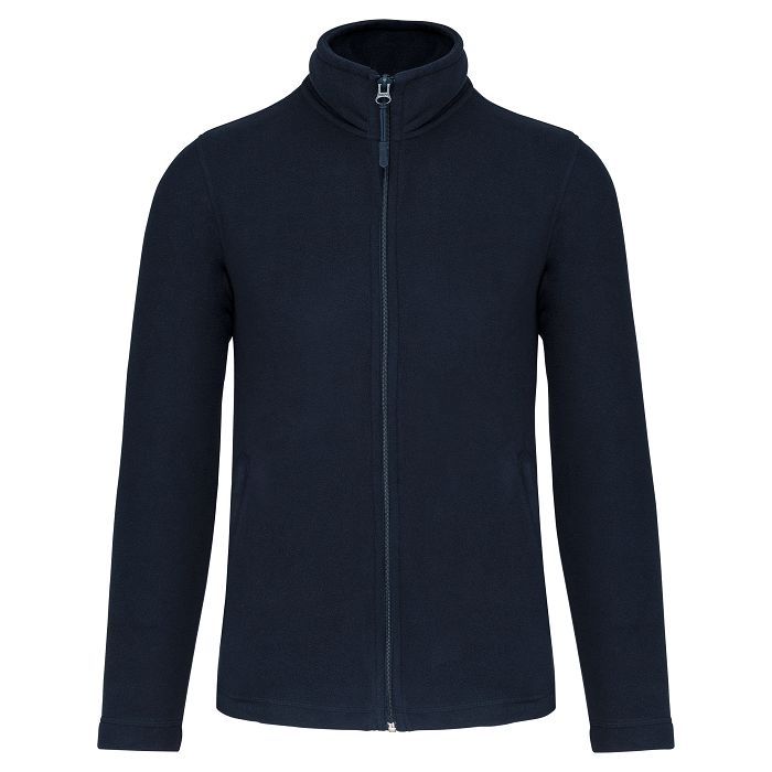  Veste micropolaire zippée homme