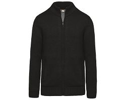 Cardigan doublé polaire homme