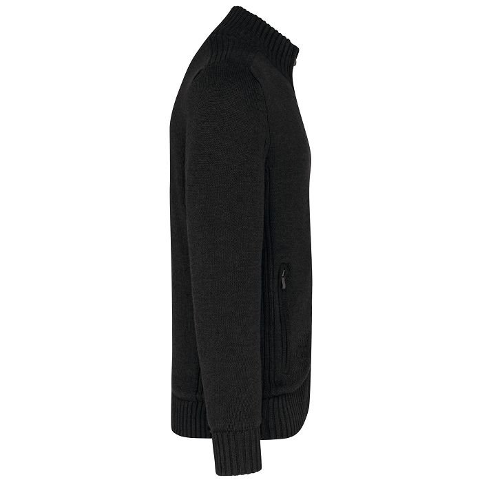  Cardigan doublé polaire homme