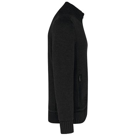  Cardigan doublé polaire homme