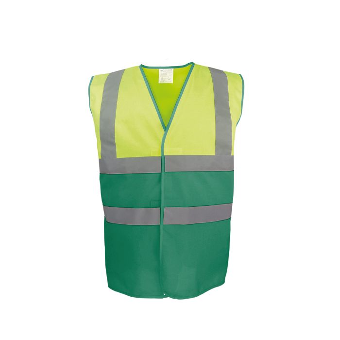  Gilet haute visibilité bicolore