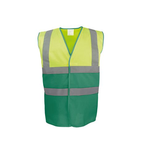  Gilet haute visibilité bicolore