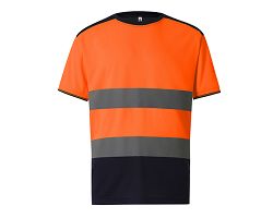 T-shirt bicolore Hi-vis