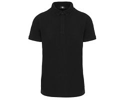 Polo col boutons pression manches courtes homme