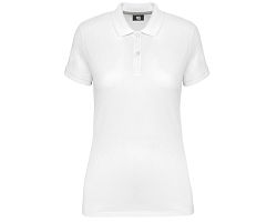 Polo manches courtes femme